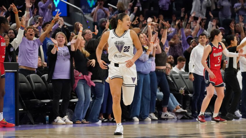 Golden State Valkyries guard Veronica Burton.