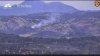 Crew battle vegetation fire east of Santa Rosa