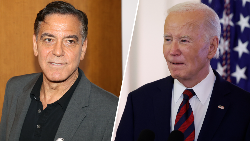 George Clooney and Joe Biden