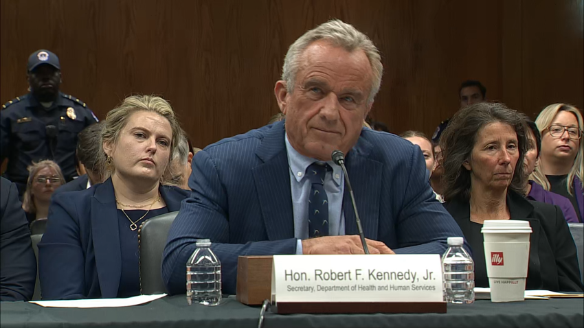 HHS Secretary Robert F. Kennedy Jr. questioned during Senate hearing