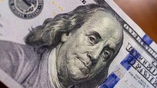 U.S. dollar bill.