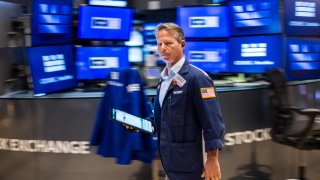Traders work at the New York Stock Exchange on June 4, 2025.
