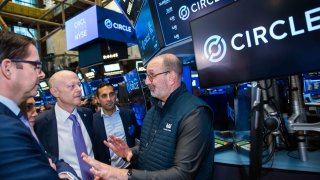 Circle Internet Group Initial Public Offering at the New York Stock Exchange in New York City, U.S., June 5, 2025.