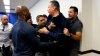 Sen. Alex Padilla handcuffed after forced removal from DHS press conference