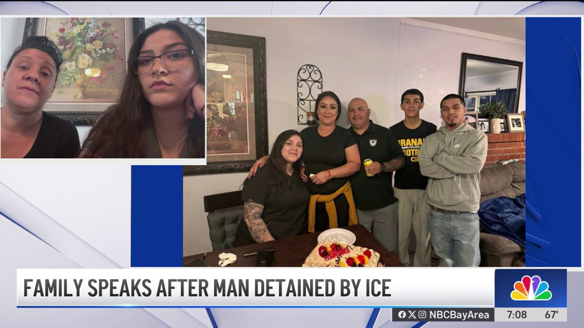 Family speaks out after Bay Area man detained by ICE – NBC Bay Area