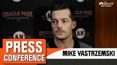 Yastrzemski reflects on big day in Giants' win over Braves