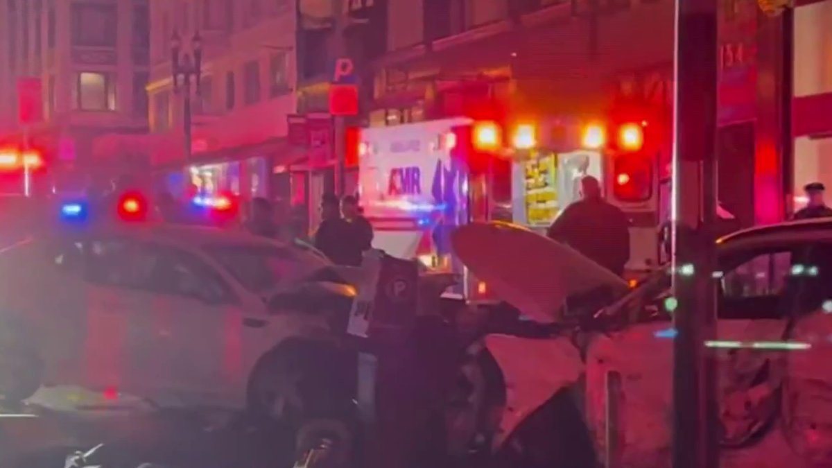 Police chase in San Francisco ends in crash – NBC Bay Area