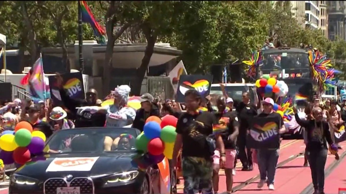 SF Pride parade attendees display message of ‘resistance’ – NBC Bay Area
