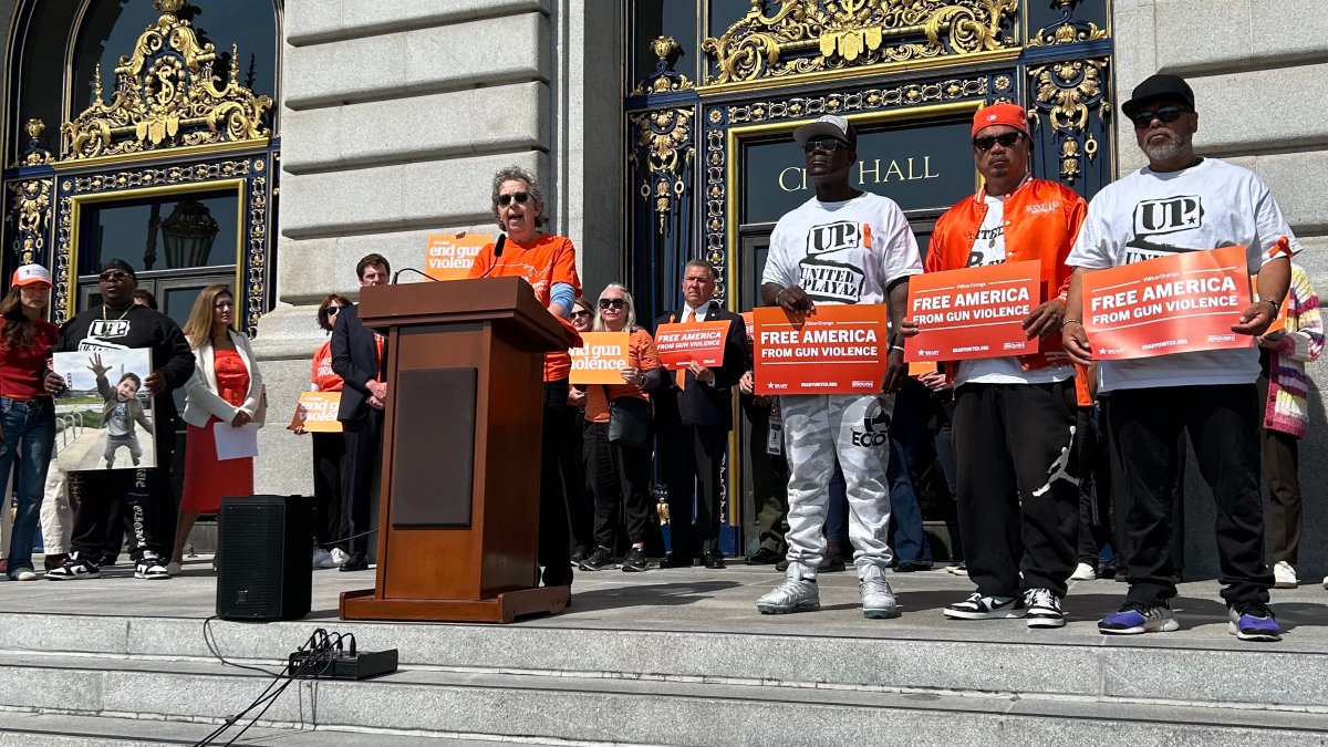 Advocates rally for gun control at San Francisco City Hall