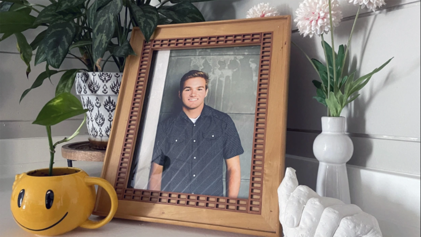 A portrait with a picture of Cole Schmidtknecht