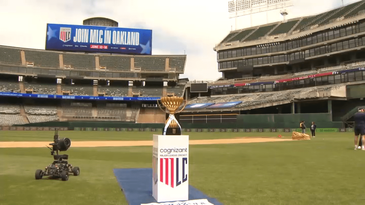 Oakland Coliseum to host Major League Cricket contests