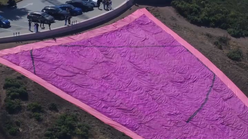Vandalism at San Francisco's Pink Triangle.