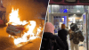 Car set on fire, business burglarized in Oakland