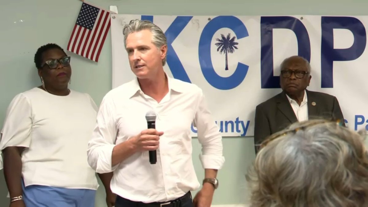 Newsom visits South Carolina, sparks speculation of presidential bid