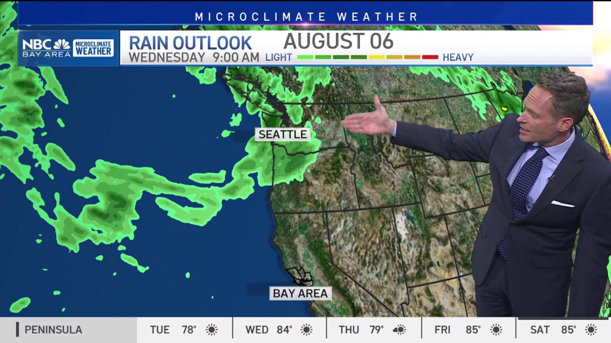 Jeff’s Forecast: Patchy fog as mid-week warming on the way – NBC Bay Area