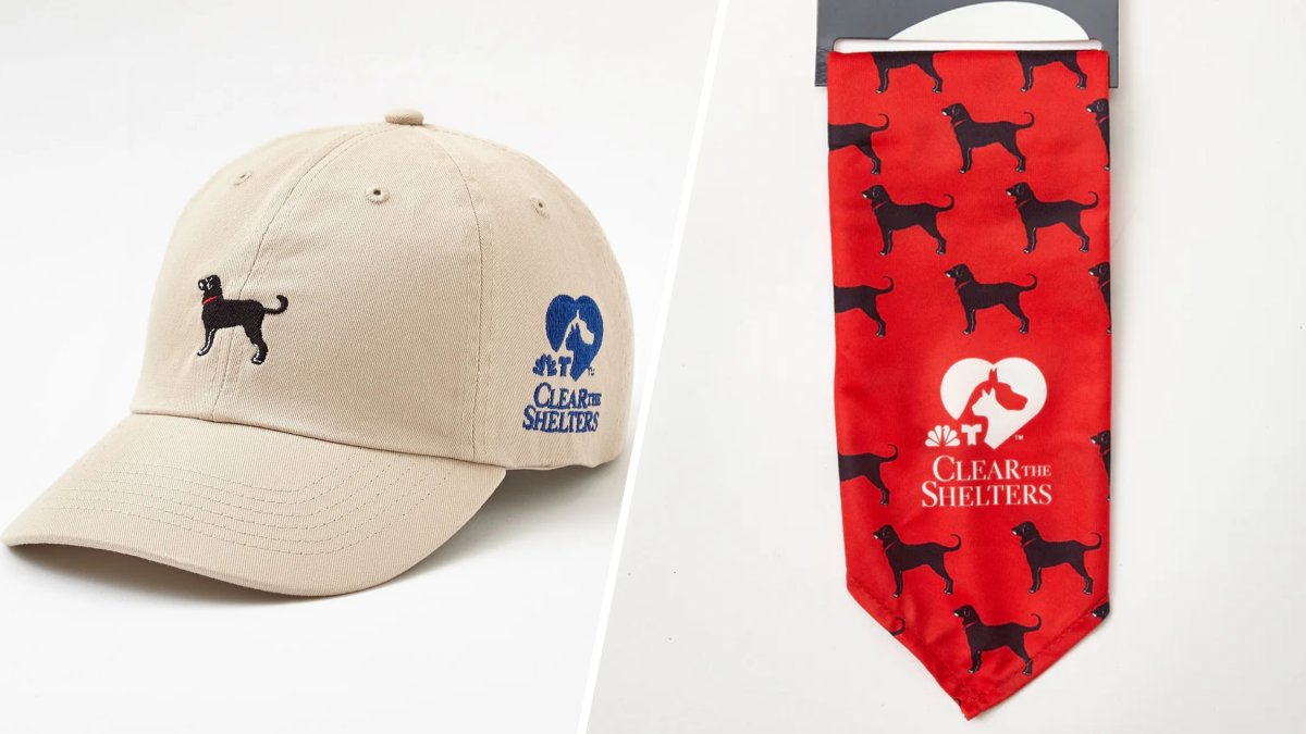 The Black Dog launches a Clear The Shelters merchandise collection -- with gear for humans and pets