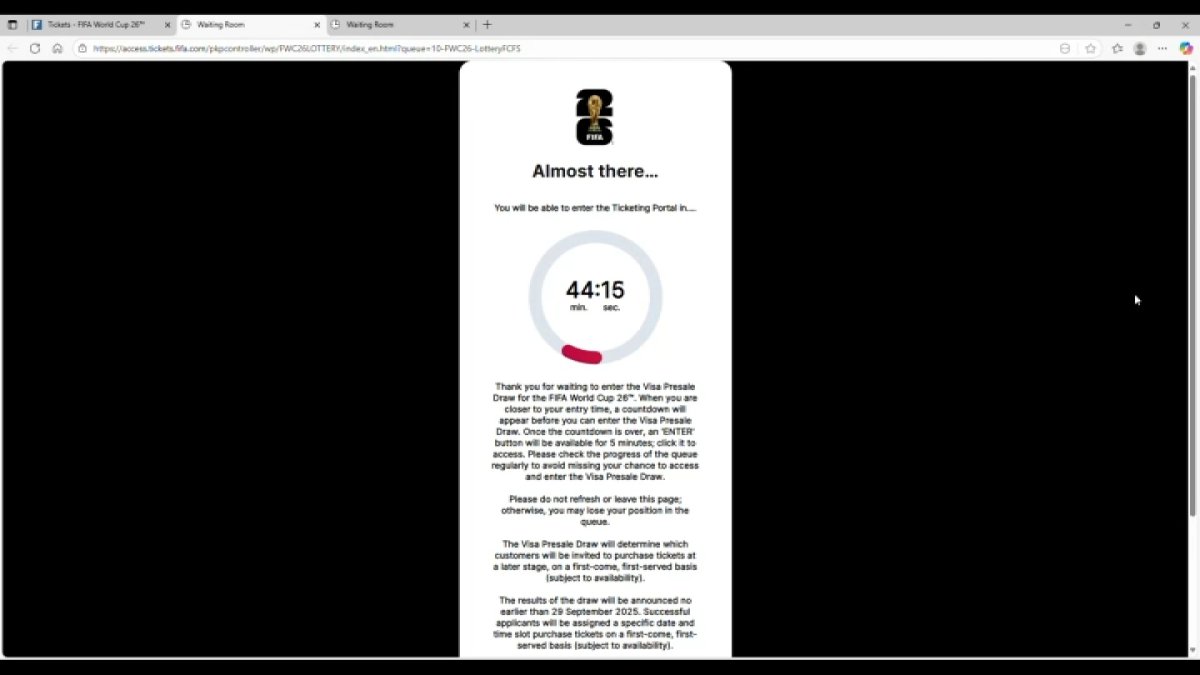 Fifa World Cup Tickets Presale Be Prepared To Wait Then Wait Some