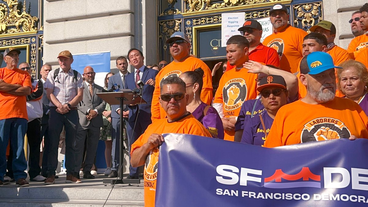 Leaders rally in San Francisco for Prop 50 – NBC Bay Area