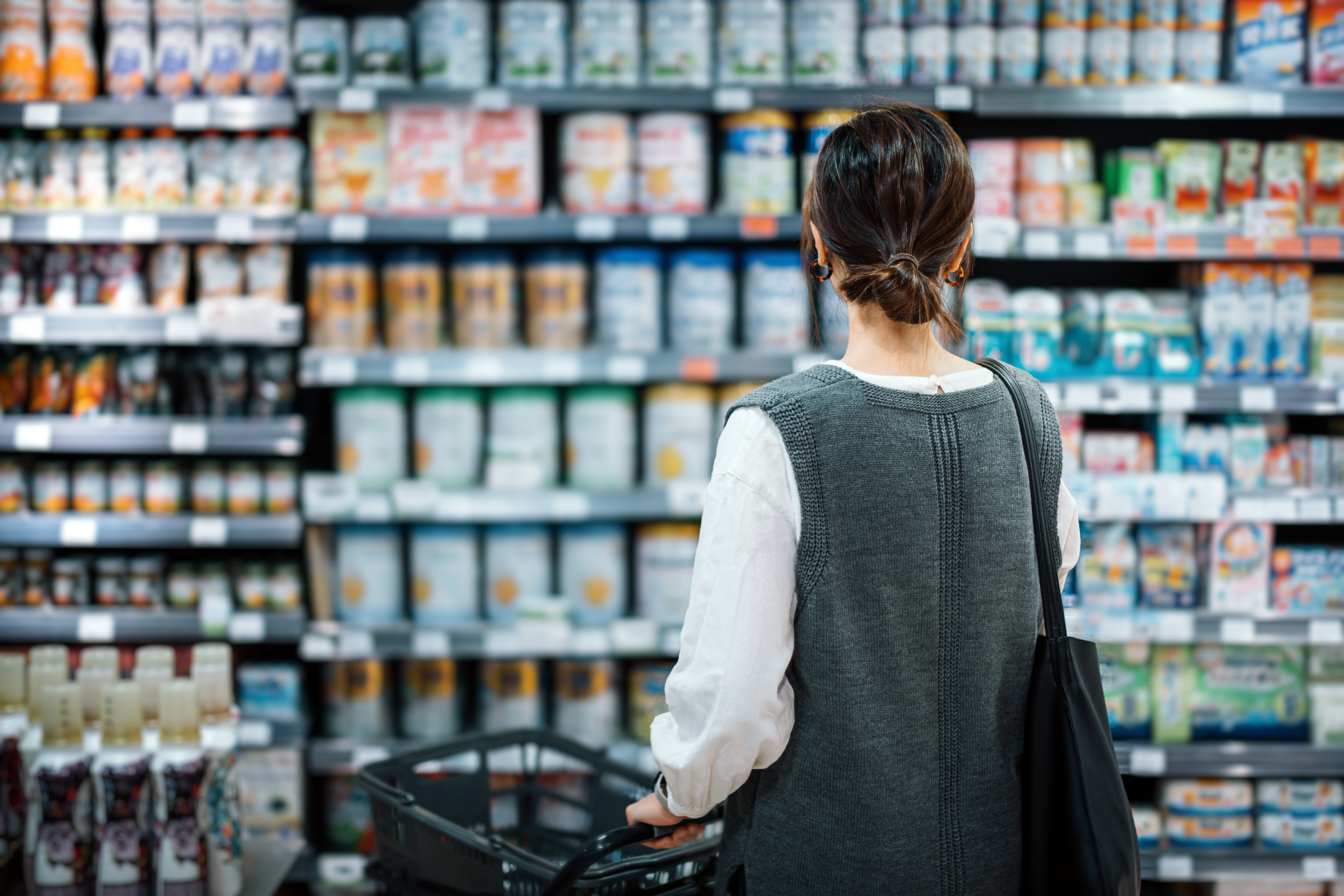 Product recall warning label with safety contamination alert