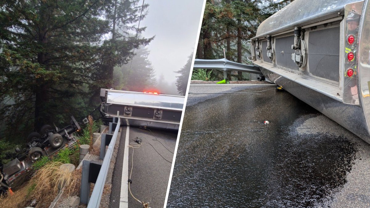 Highway 17 reopens after big-rig crash in Santa Cruz County – NBC Bay Area