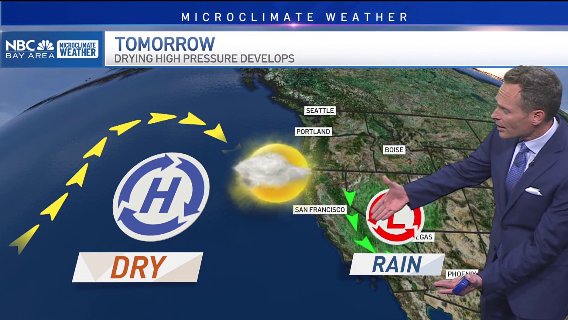 トップス SIESTA Bay Area Weather Report Sweat Live Doppler 7 | Bay Area Weather News - ABC7 San Francisco