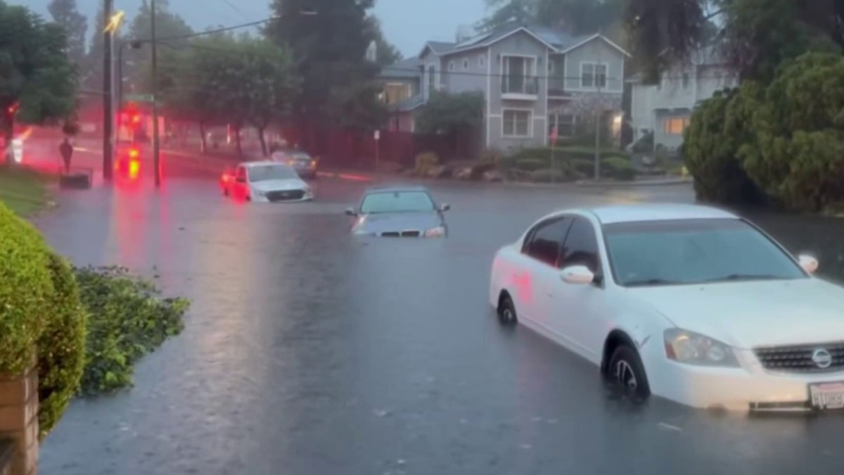 Drivers get stuck on flooded roads in San Jose – NBC Bay Area