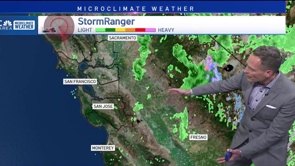 Jeff’s forecast: Warmer Thursday and weekend rain chances – NBC Bay Area
