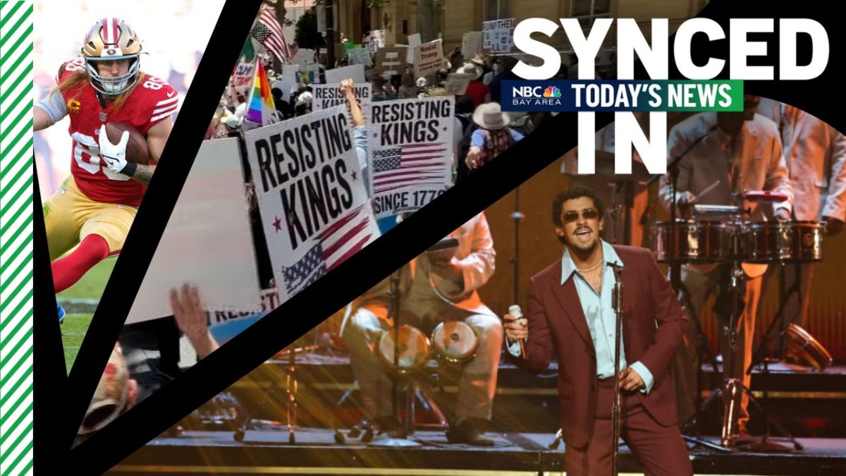In the news: ‘No Kings’ protests, Super Bowl halftime petition, Kittle ...