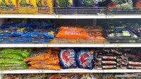 Halloween candy sold at Target stores in New York City is noticeably more expensive this year. Drought-related cocoa shortages and tariffs on imported cocoa imposed by the Trump administration have affected the cost.