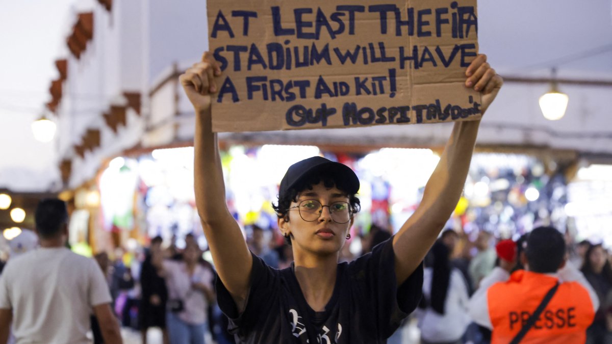 Morocco's youth protest 2030 World Cup spending over schools and hospitals
