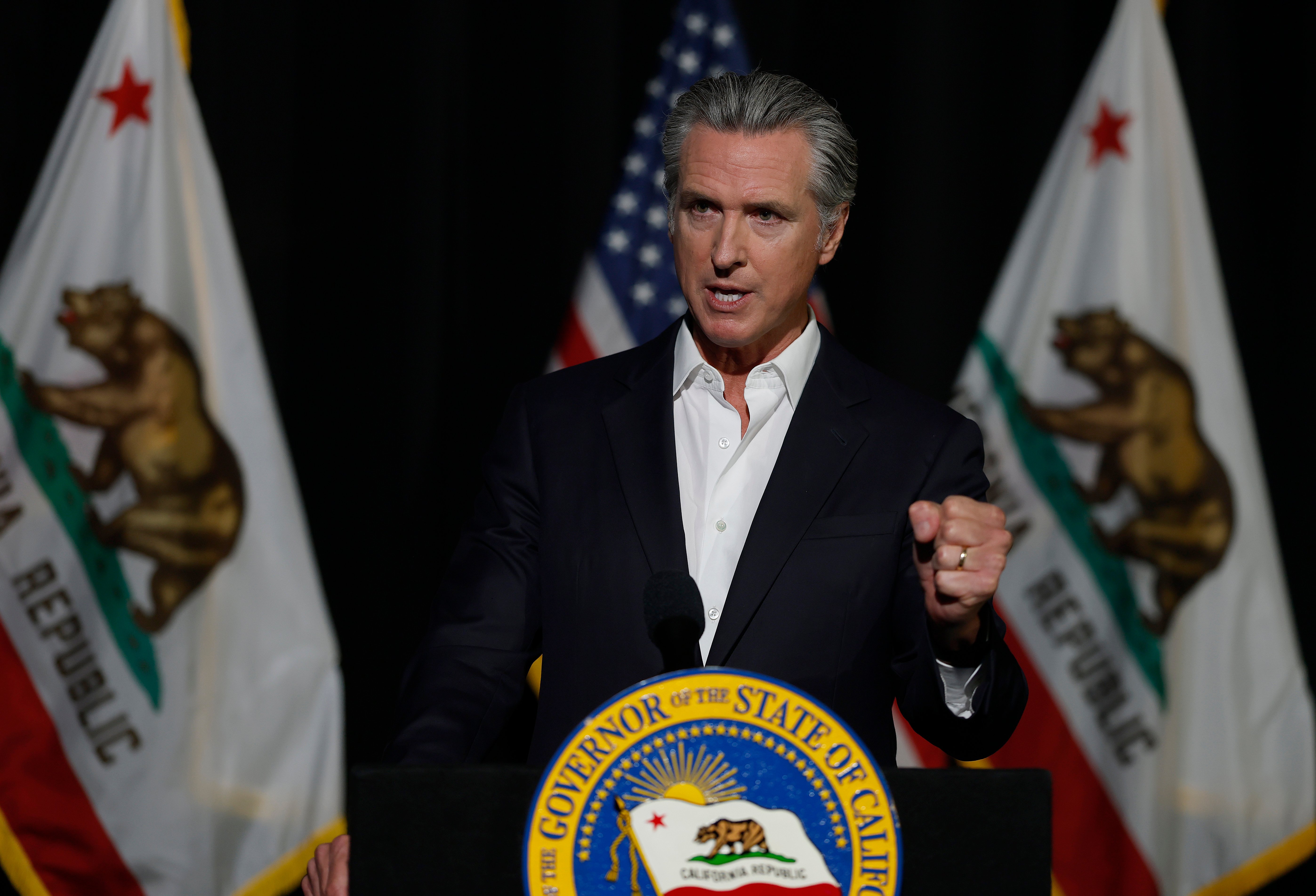 Newsom returns to a defining California fight: Who pays for wildfire damage?