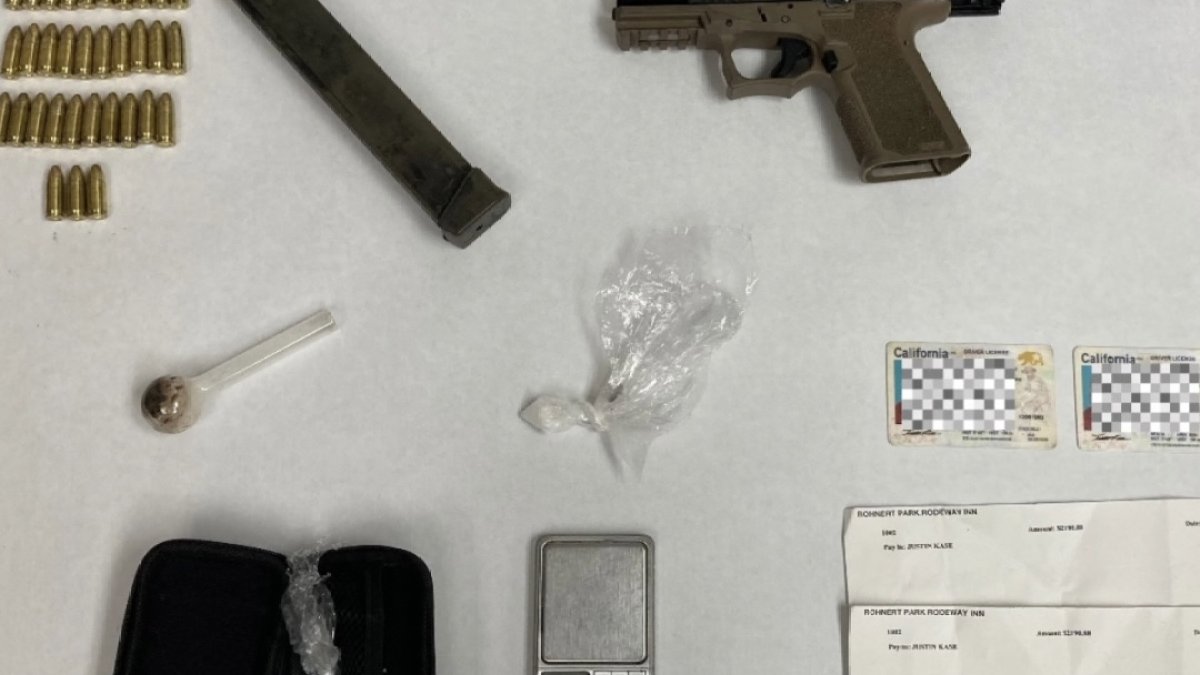 Felon arrested after allegedly being found with gun, drugs in Petaluma ...