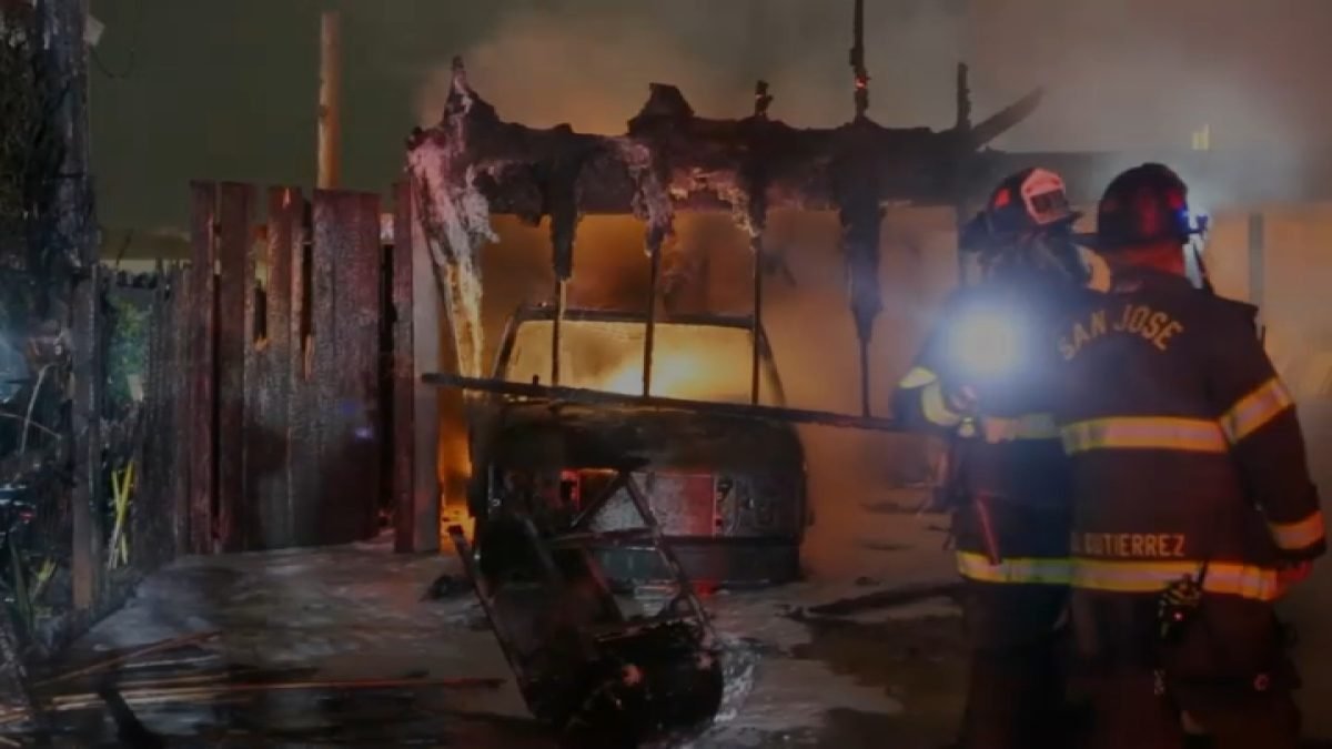 San Jose apartment complex fire destroys 3 units, displaces 10 – NBC ...