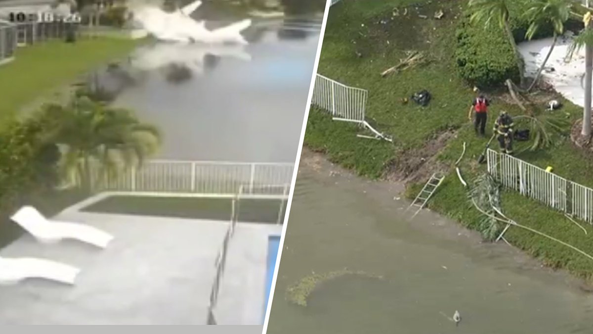 2 killed after plane taking aid to Jamaica crashes in Florida – NBC Bay ...