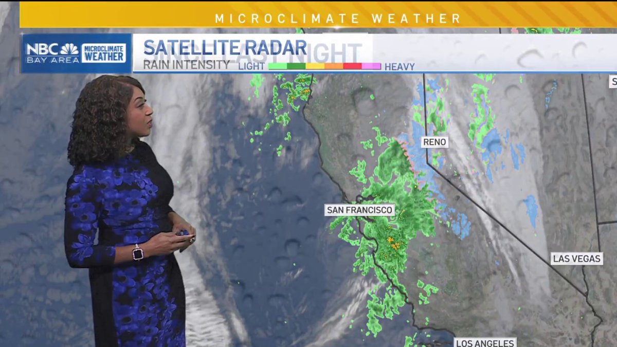 Rain moving out of the Bay Area – NBC Bay Area