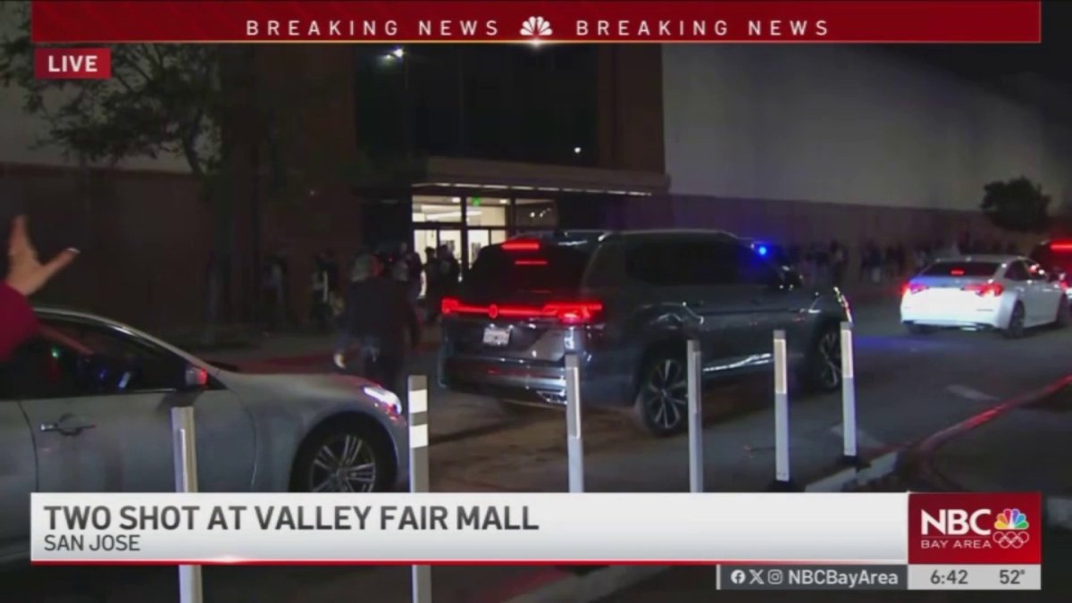 3 injured after Valley Fair mall shooting in San Jose – NBC Bay Area