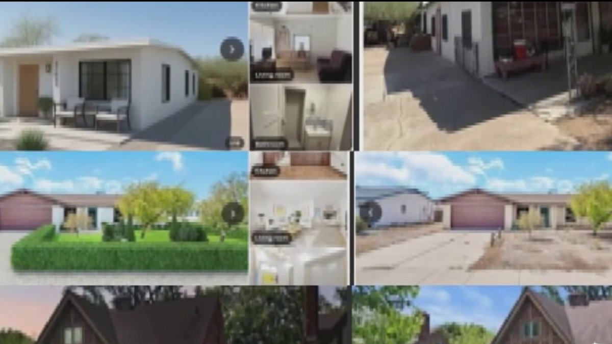 AI-enhanced photos show up in real estate listings