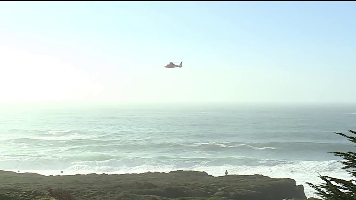 Father dead, 5-year-old missing after being swept into Pacific in Big Sur