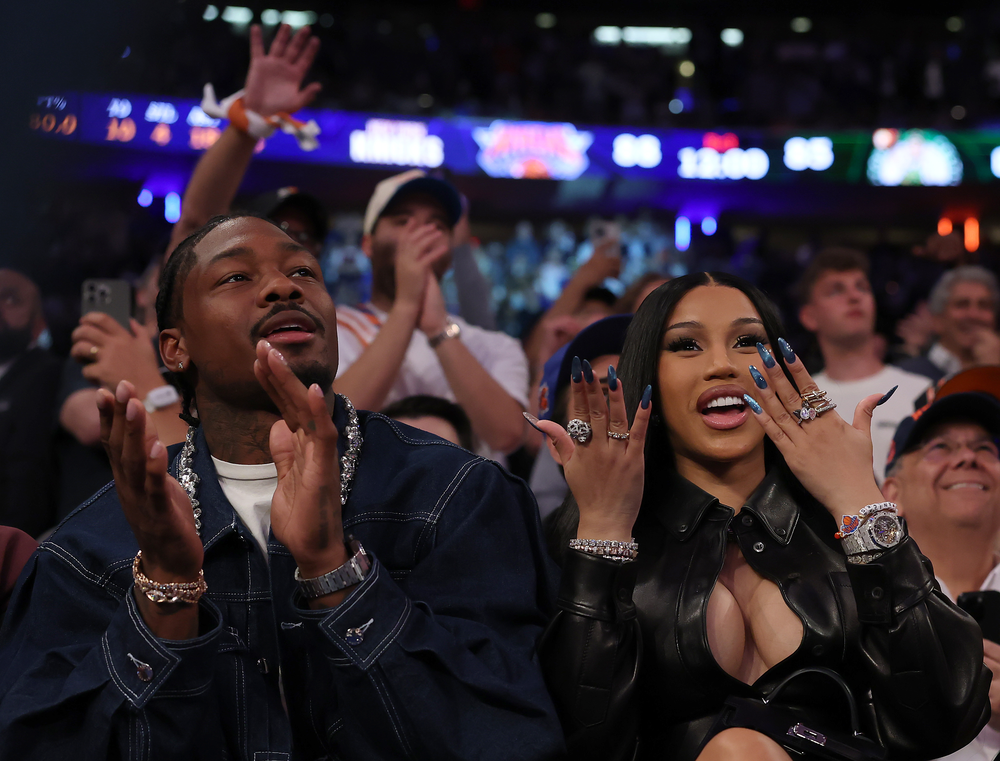Cardi B shares first photos of baby with boyfriend Stefon Diggs NBC