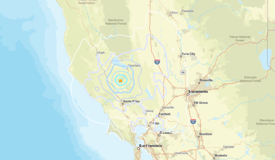 4.1 magnitude earthquake in northern Sonoma County – NBC Bay Area