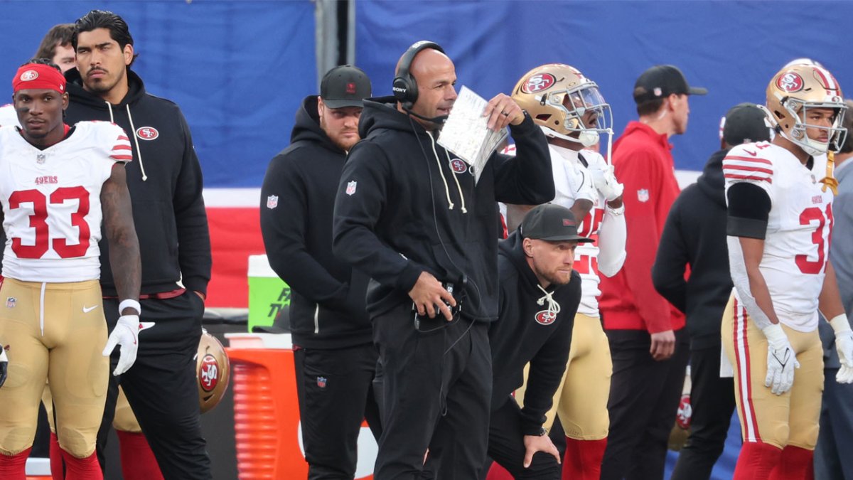 How 49ers DC Robert Saleh continues to find balance with young defense