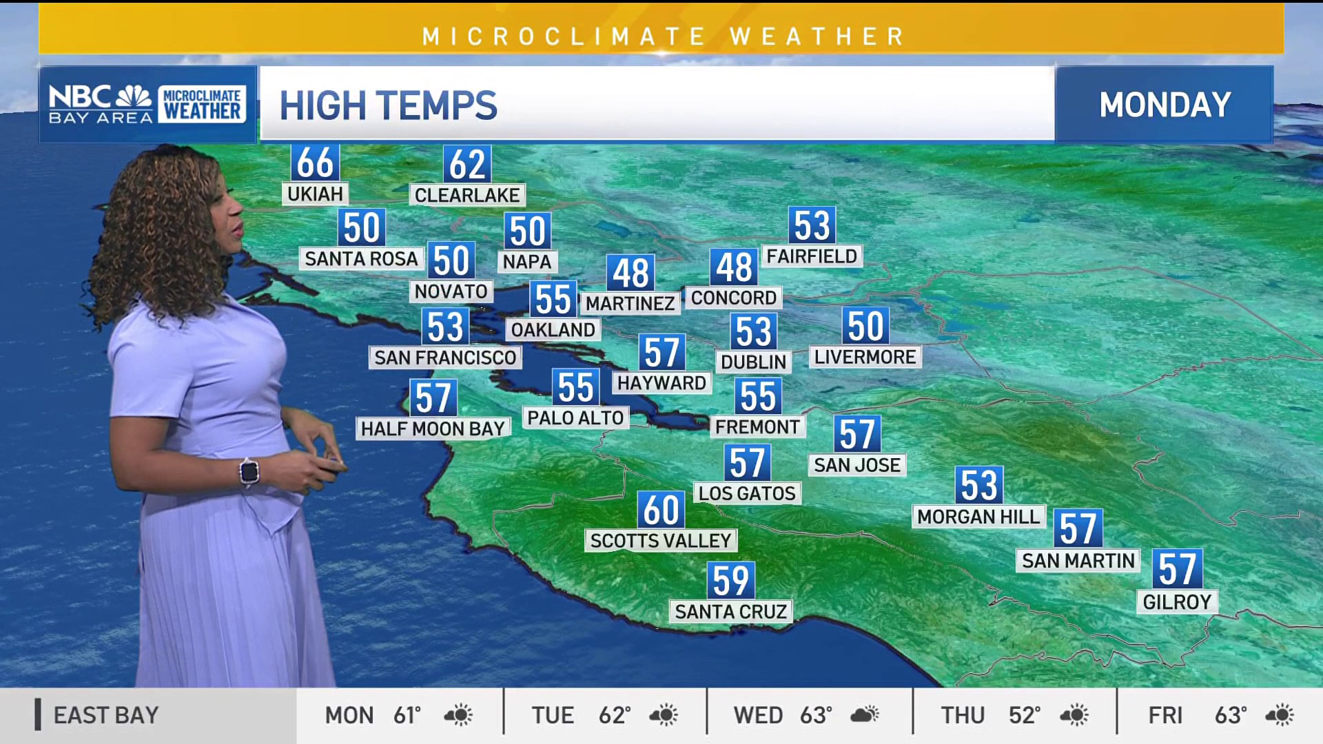 Bay Area Weather Forecast – NBC Bay Area