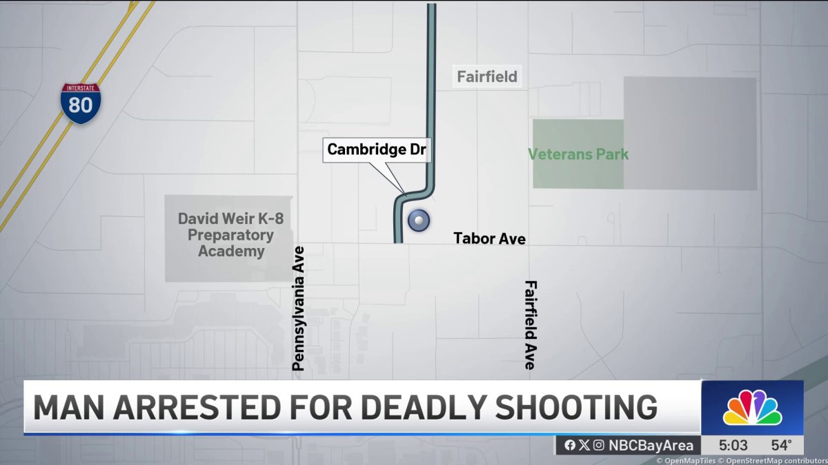 Man arrested after deadly shooting in Fairfield – NBC Bay Area