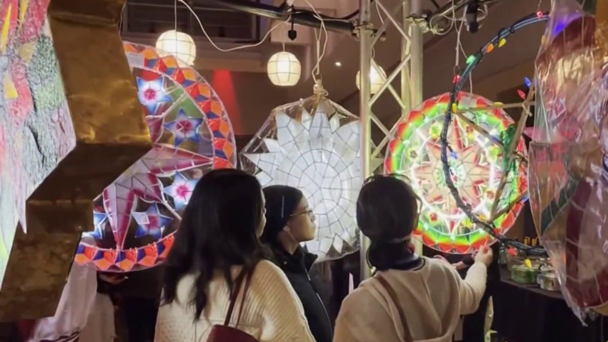 Filipino Christmas lanterns light up San Francisco
