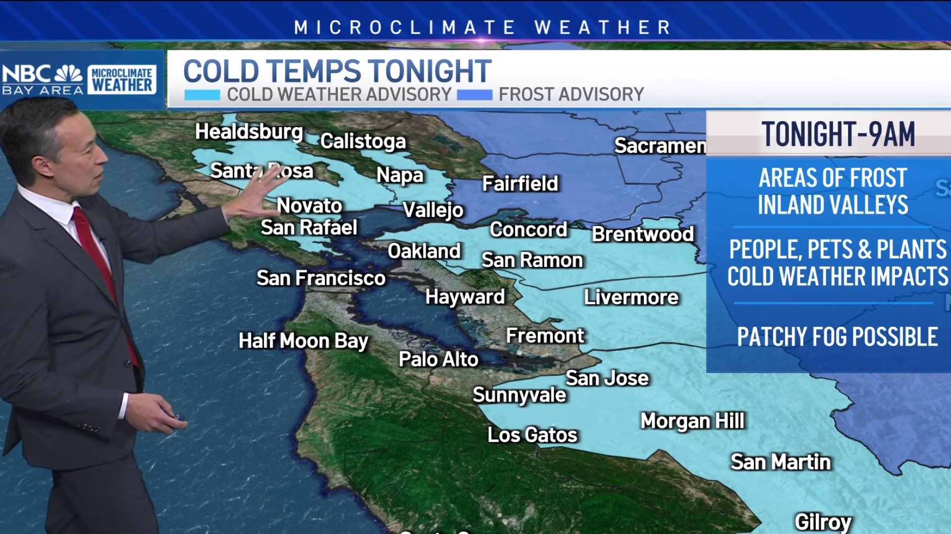 San Francisco Bay Area weather forecast – NBC Bay Area