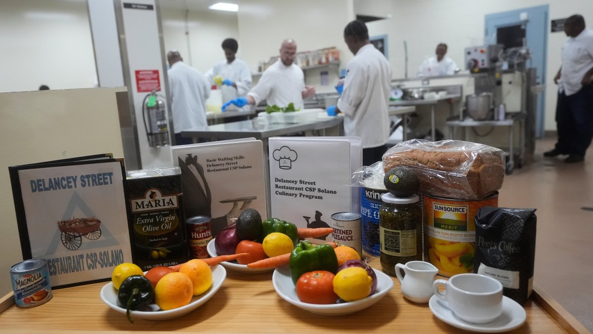 Inside a California prison's restaurant, where workers get a second chance