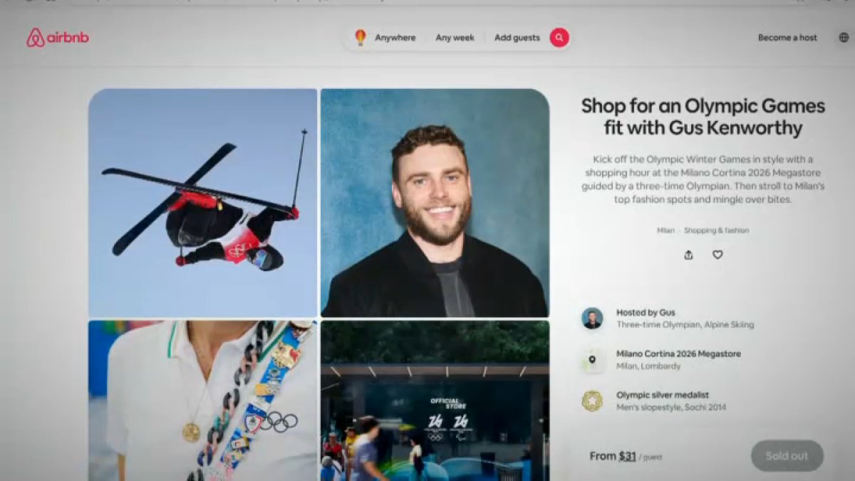 Airbnb offers fan experience with Olympians during Milan Cortina 2026