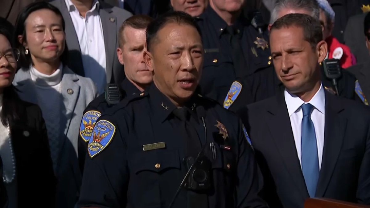 Derrick Lew introduced as San Francisco's new police chief