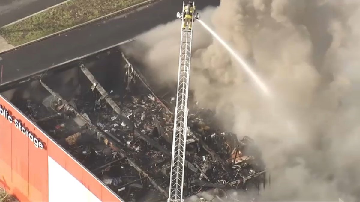 Fire breaks out at Public Storage facility in Richmond