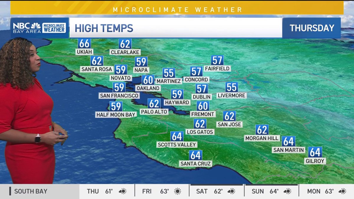 Bay Area Weather Forecast – NBC Bay Area